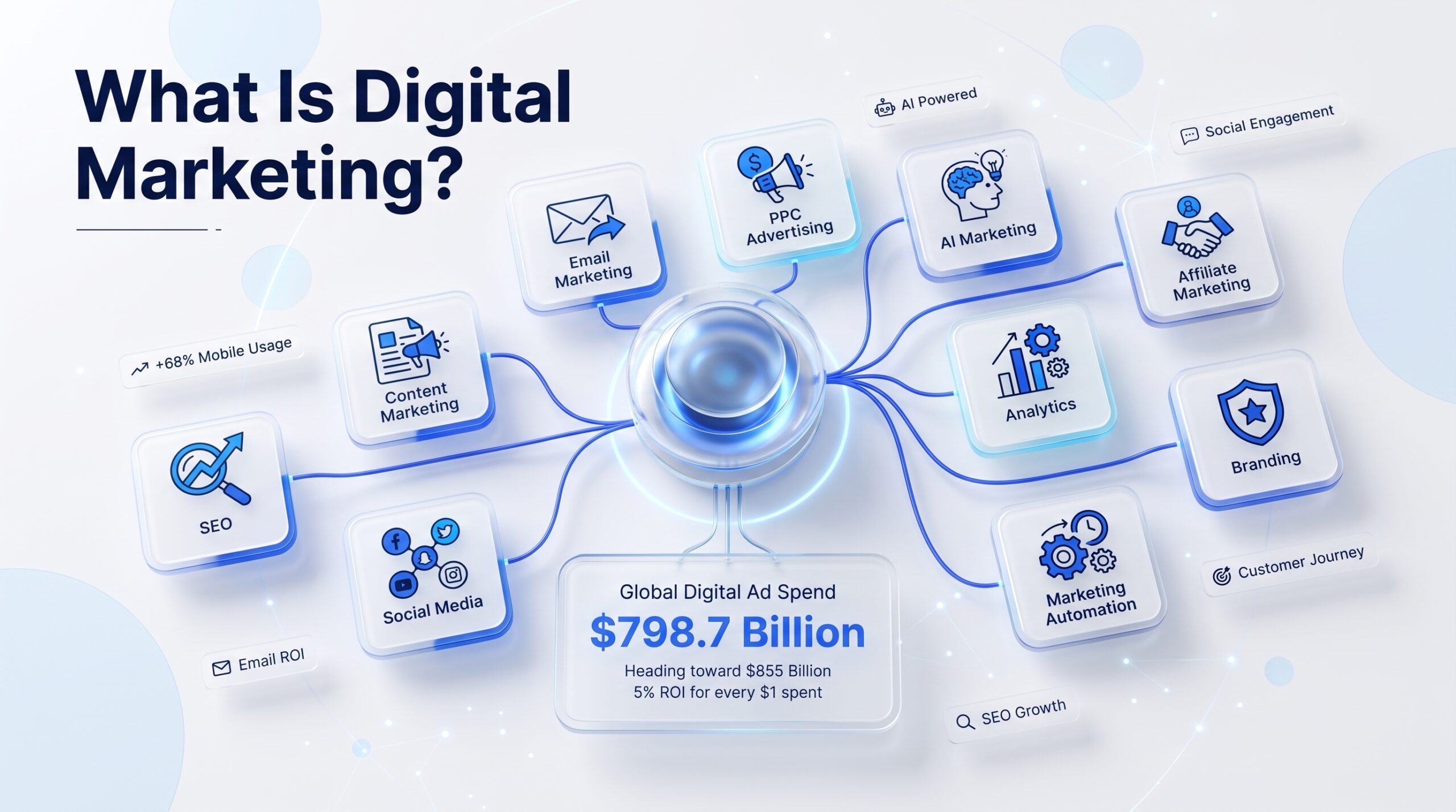 The Complete Guide to Digital Marketing: What It Is & How It Works 2026 The Complete Guide to Digital Marketing: What It Is & How It Works 2026